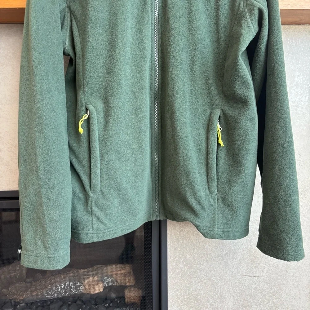 THE NORTH FACE MEN’S GREEN FLEECE, SIZE M